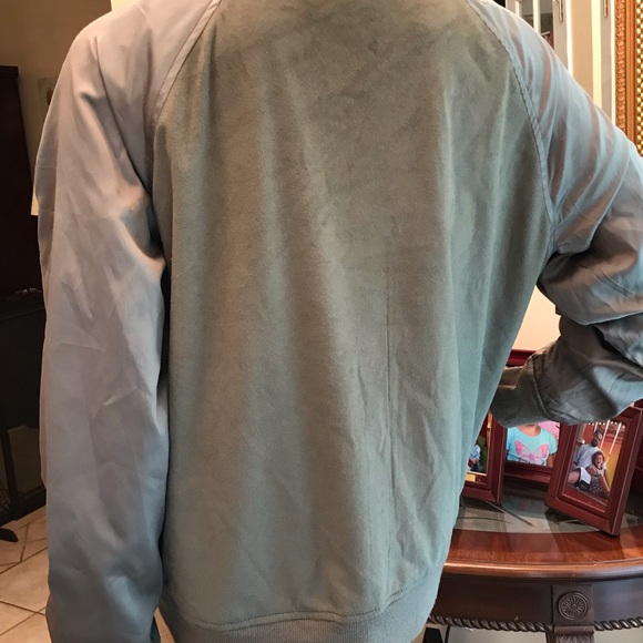 Kensie XL Olive Green Bomber Jacket NWT - Picture 8 of 12